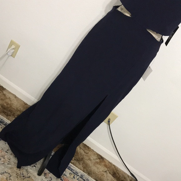 Lulu’s Navy Blue Maxi Dress - Picture 3 of 8